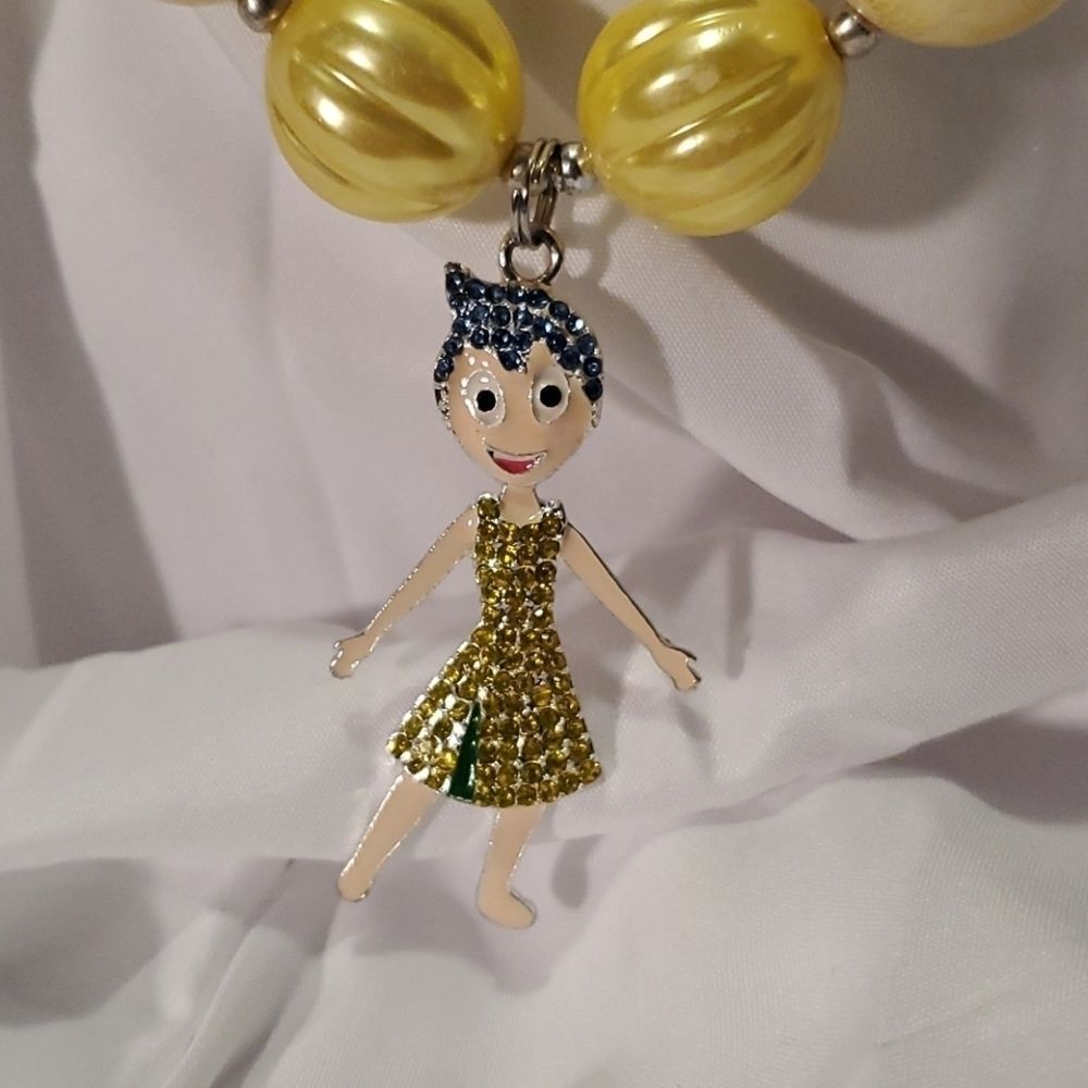 NEW Inside Out Joy Chunky Necklace - Picture 2 of 3